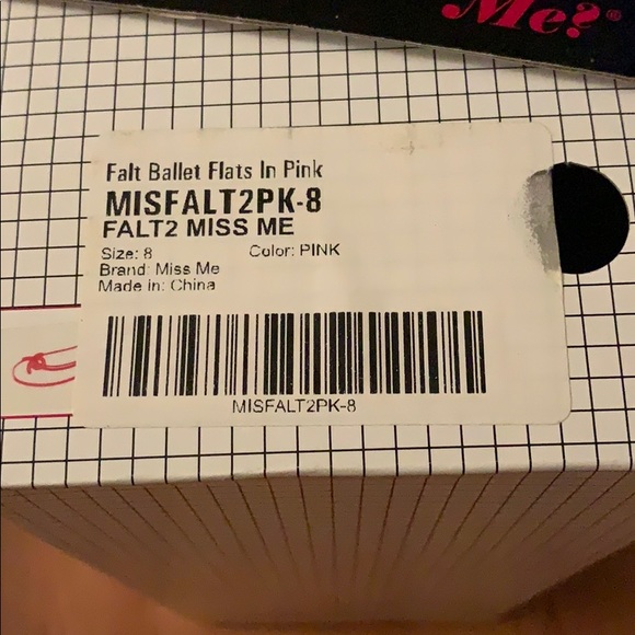 Light pink ballet flats man made leather - Picture 4 of 5